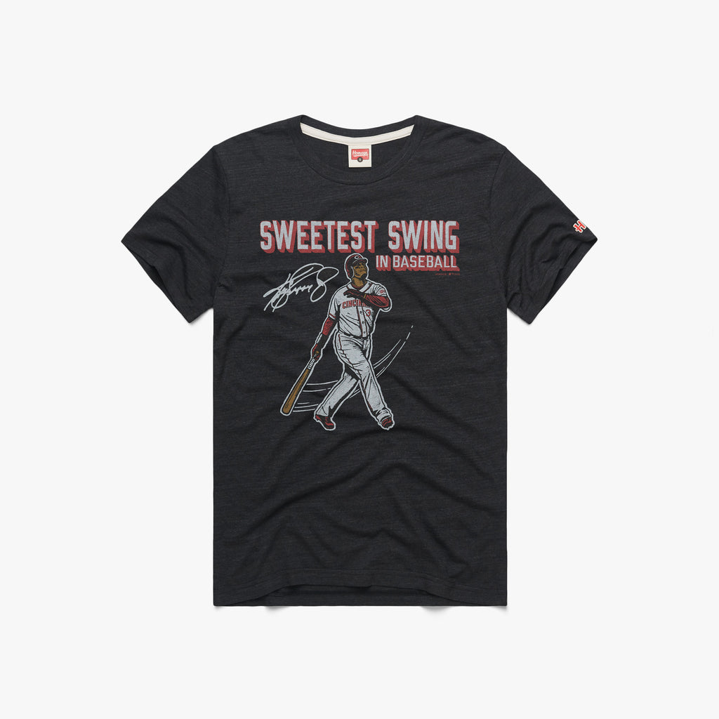 Vintage Ken Griffey Jr Sweetest Swing In Baseball Reds Shirt - Printing Ooze