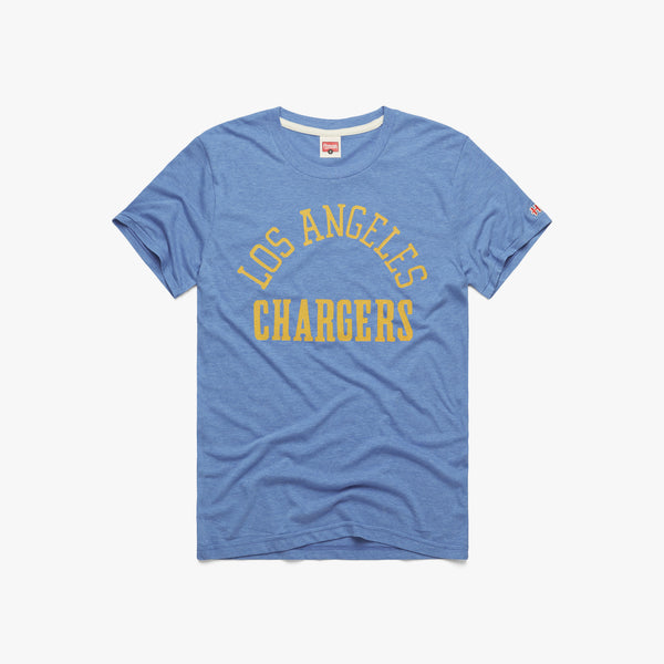 Los Angeles Chargers Homage Unisex The NFL ASL Collection by Love Sign  Tri-Blend T-Shirt - Powder Blue