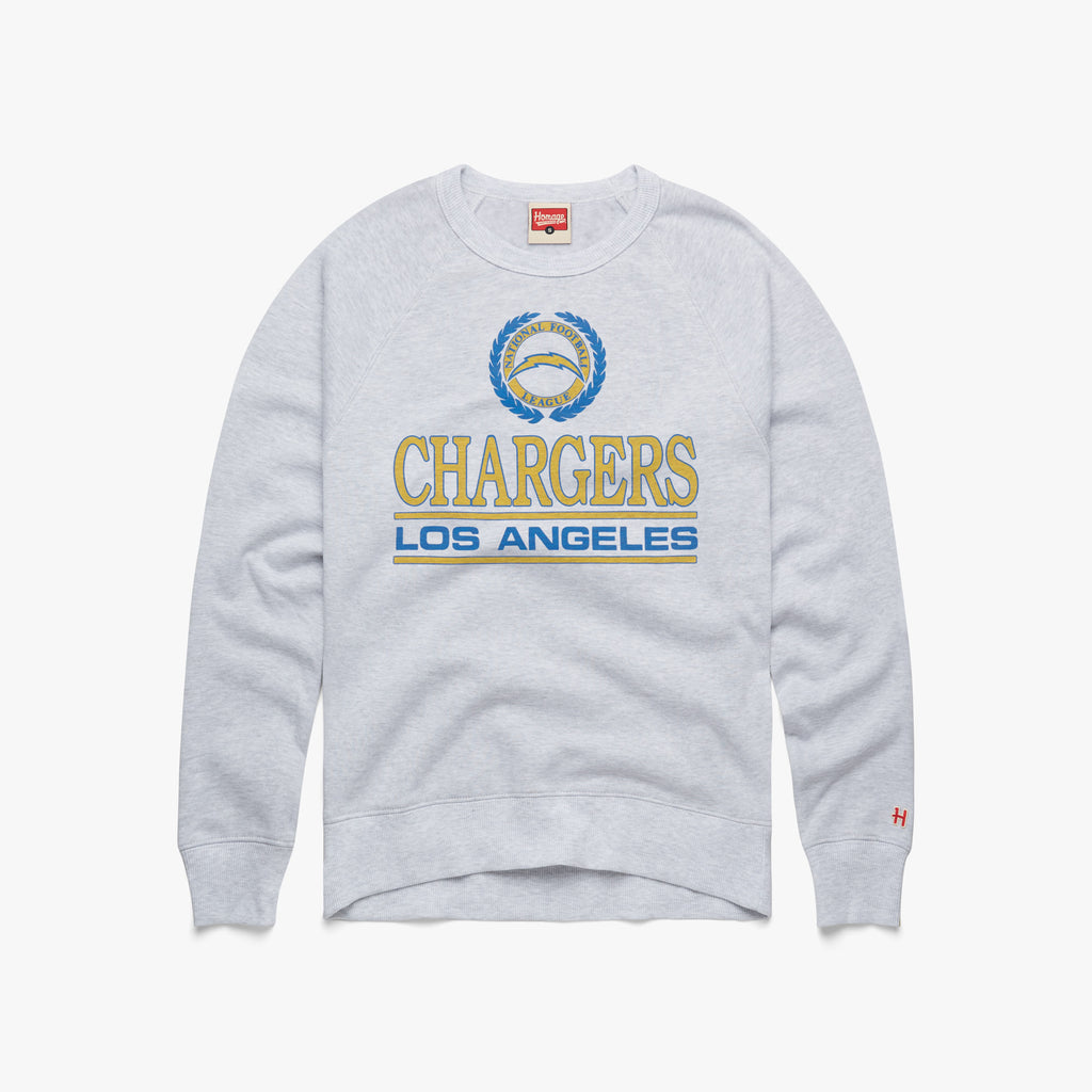 FREE shipping Vintage Los Angeles Chargers Football Logo Crewneck