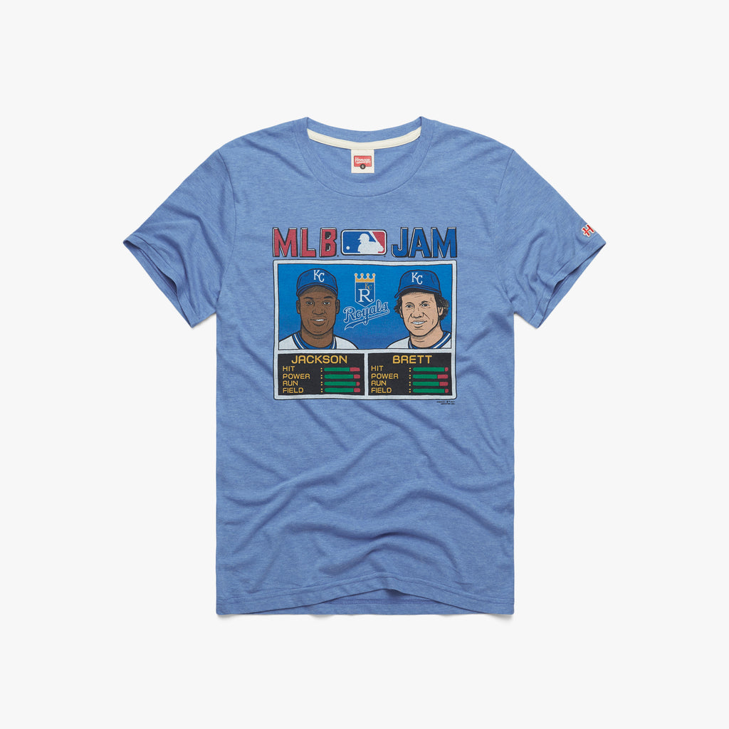 Mlb jam bo jackson and george brett shirt, hoodie, sweater and long sleeve