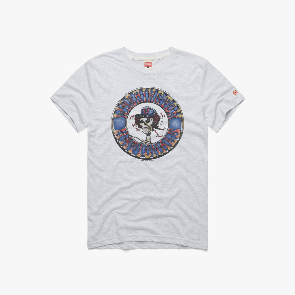 MLB Washington Nationals Grateful Dead Hawaiian Shirt