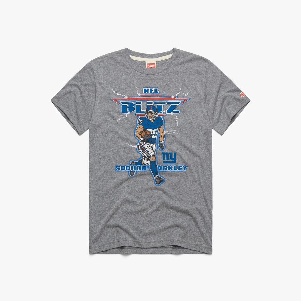 Saquon Barkley retro New York Giants Jersey