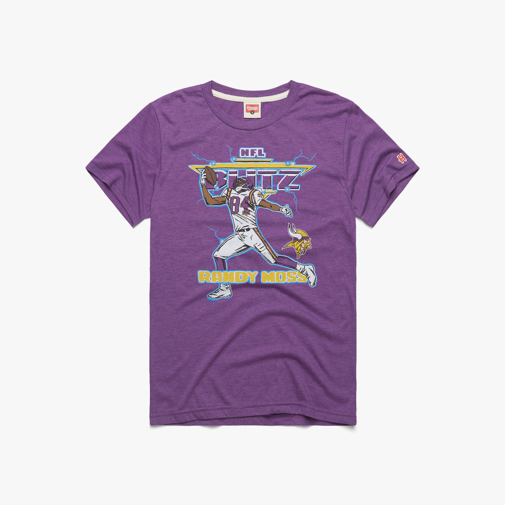 Randy Moss Classic Retro Style Minnesota Vikings T-shirt - Cruel Ball