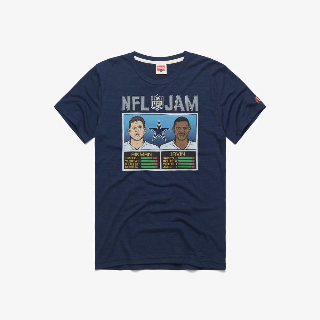 Lids Michael Irvin & Troy Aikman Dallas Cowboys Homage NFL Retired Jam  Tri-Blend T-Shirt - Heathered Navy