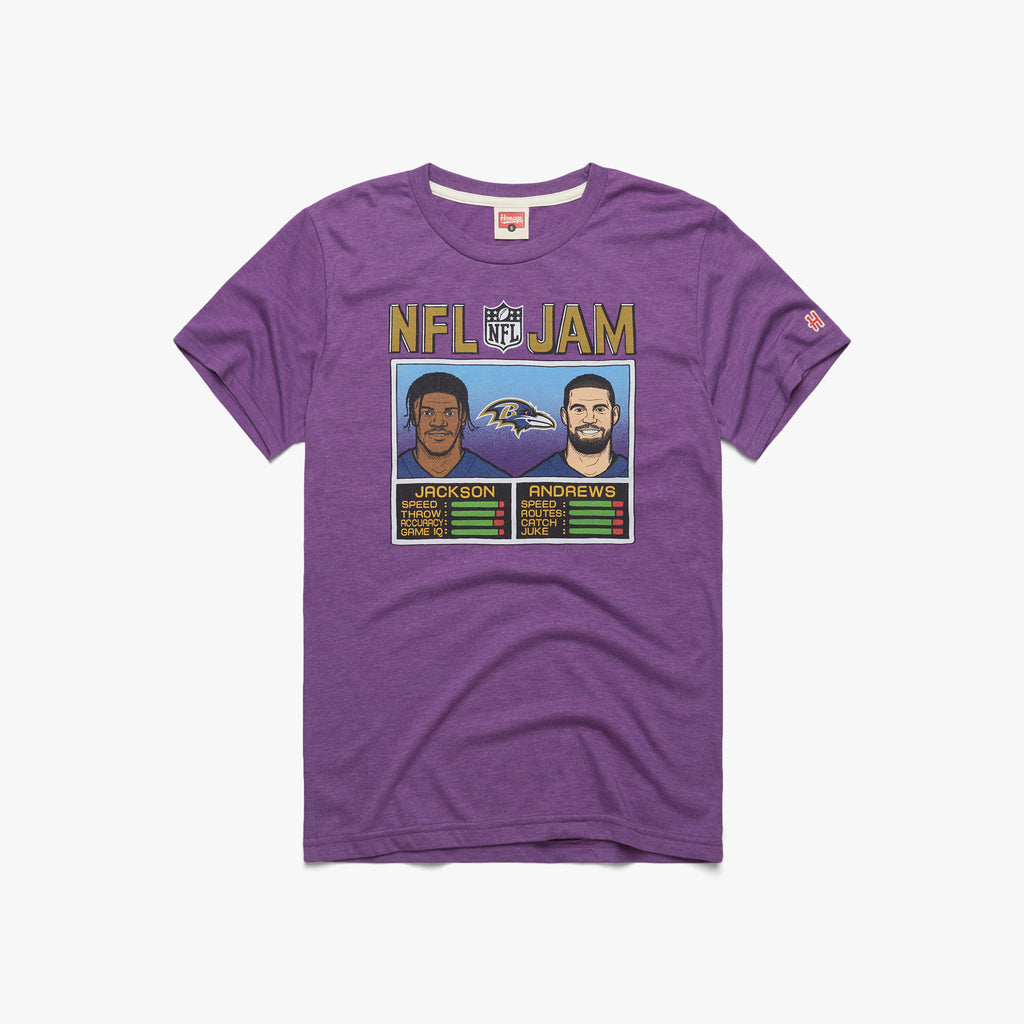 NFL Jam Ravens Jackson And Andrews Shirt - Teespix - Store Fashion LLC