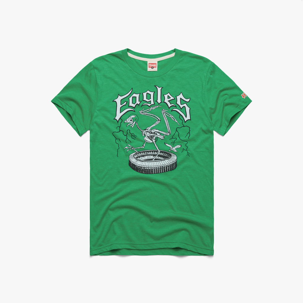 NFL Team Philadelphia Eagles X Grateful Dead Women's T-Shirt 