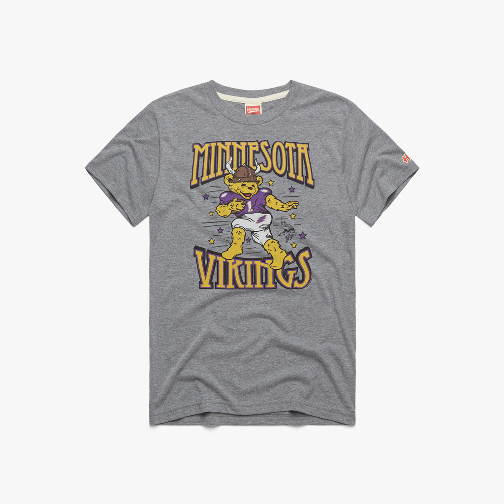 Minnesota Vikings 3 Time NFC Champions  Retro Minnesota Vikings T-Shirt –  HOMAGE