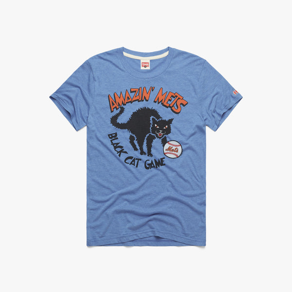 CustomCat New York Mets Retro MLB T-Shirt Ash / 5XL