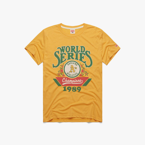 Oakland A's 1989 Champs | Retro Oakland Athletic's MLB T-Shirt
