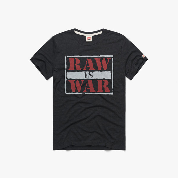 Raw Is War | Men's Retro WWE T-Shirt – HOMAGE