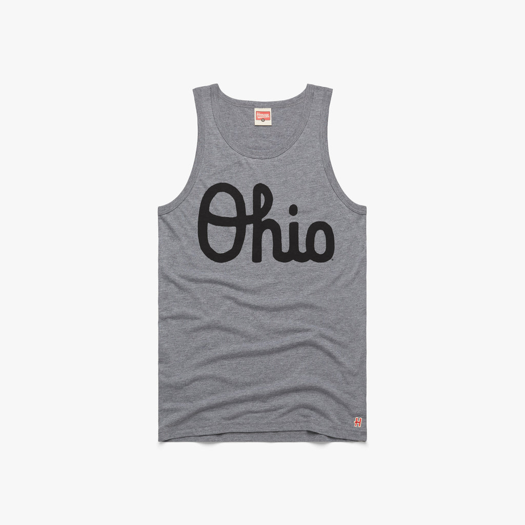 Script Ohio Tank Top  Retro Ohio State University Shirt – HOMAGE