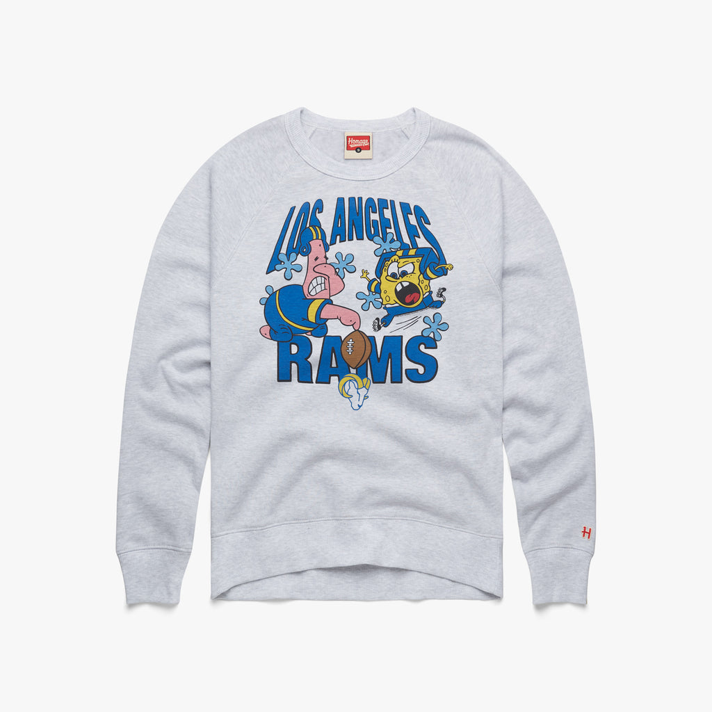 Homage x Spongebob Royal Los Angeles Rams T-Shirt