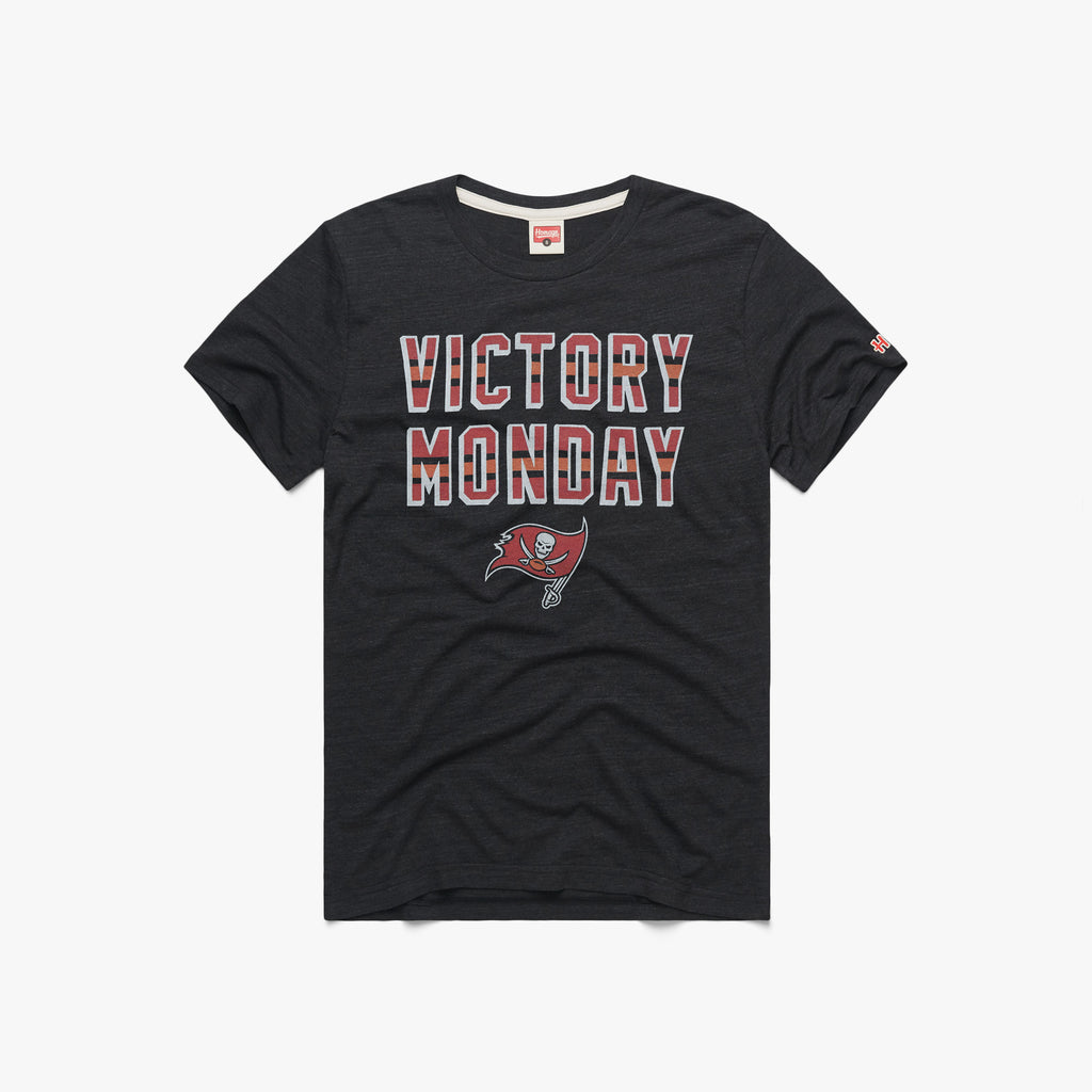 Hey Hey Tampa Bay Buccaneers T-Shirt from Homage. | Officially Licensed Vintage NFL Apparel from Homage Pro Shop.