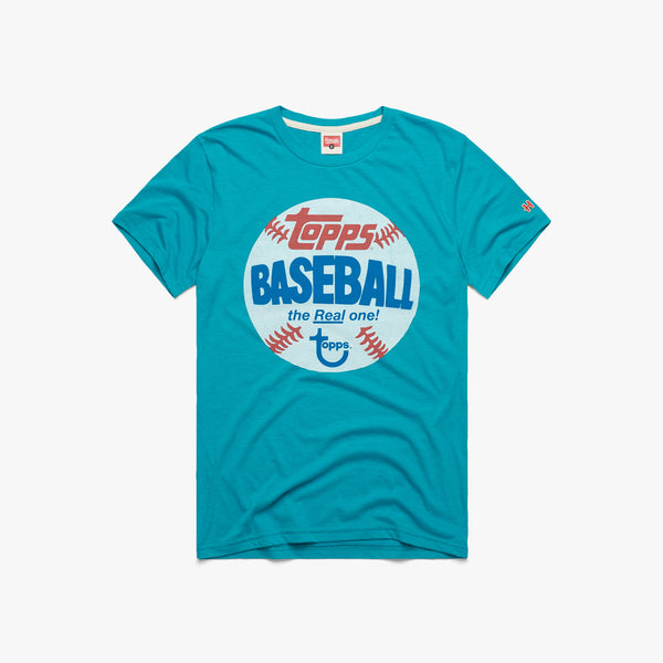 MLB x Topps Los Angeles Angels T-Shirt from Homage. | Red | Vintage Apparel from Homage.