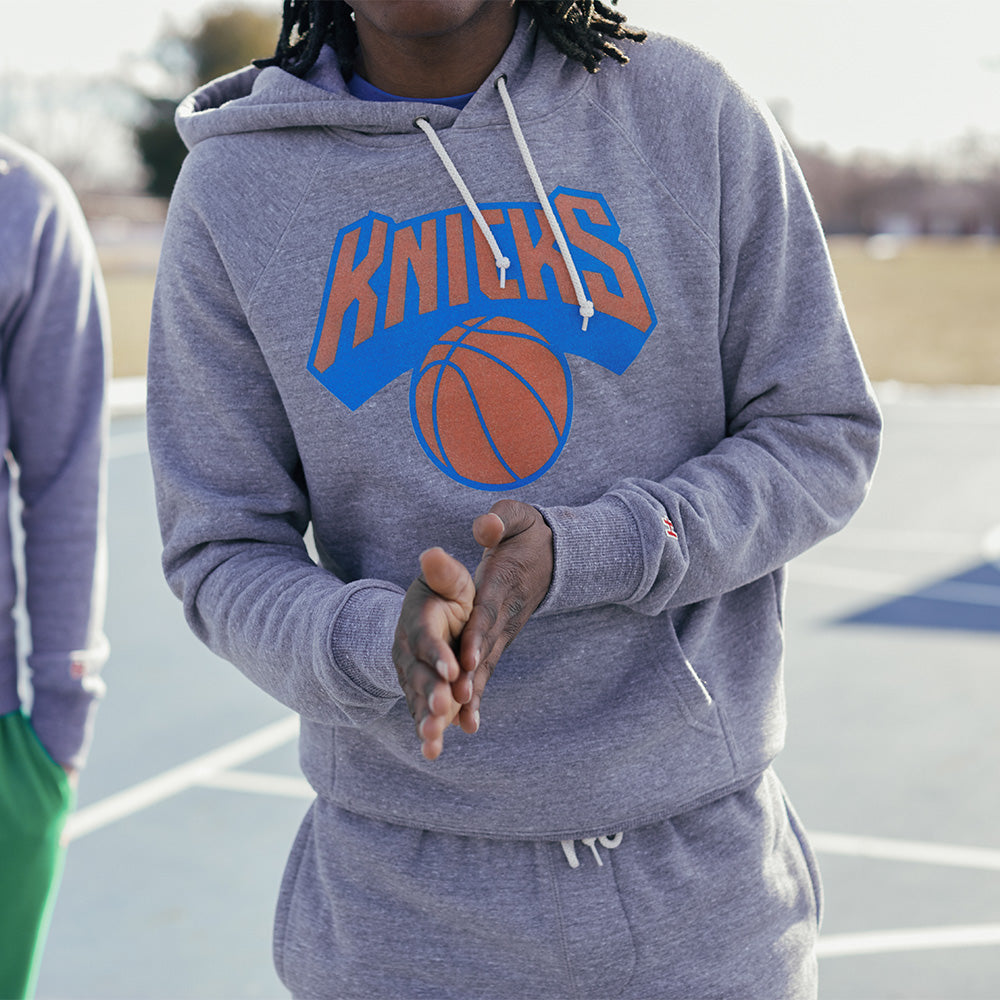 New York Knicks Logo Hoodie  Men's New York Knicks Hoodie – HOMAGE