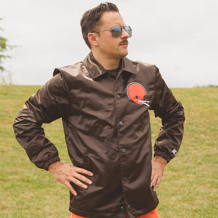 HOMAGE X Starter Browns Coach's Jacket