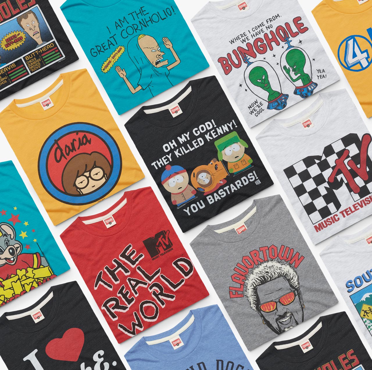 Reading Rainbow T-Shirt from Homage. | Grey | Vintage Apparel from Homage.