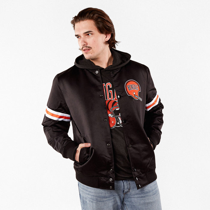 HOMAGE X Starter Bengals Heavyweight Satin Jacket