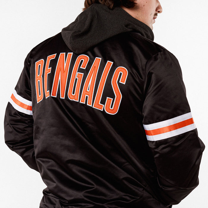 HOMAGE X Starter Bengals Heavyweight Satin Jacket