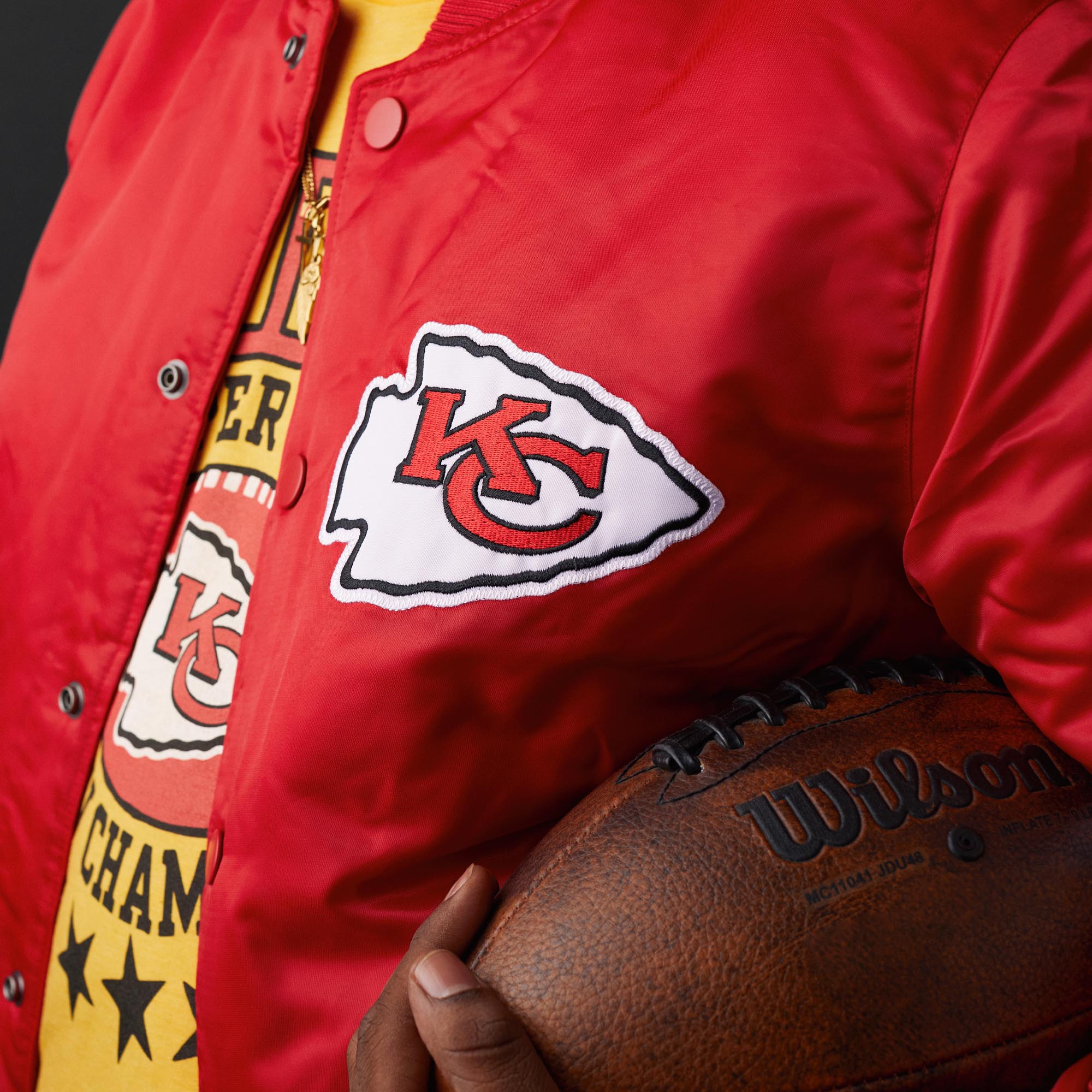 Kansas City Chiefs Helmet Jogger from Homage. | Officially Licensed Vintage NFL Apparel from Homage Pro Shop.