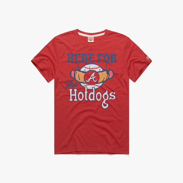 Atlanta Braves Baseball T-Shirt from Homage. | Grey | Vintage Apparel from Homage.