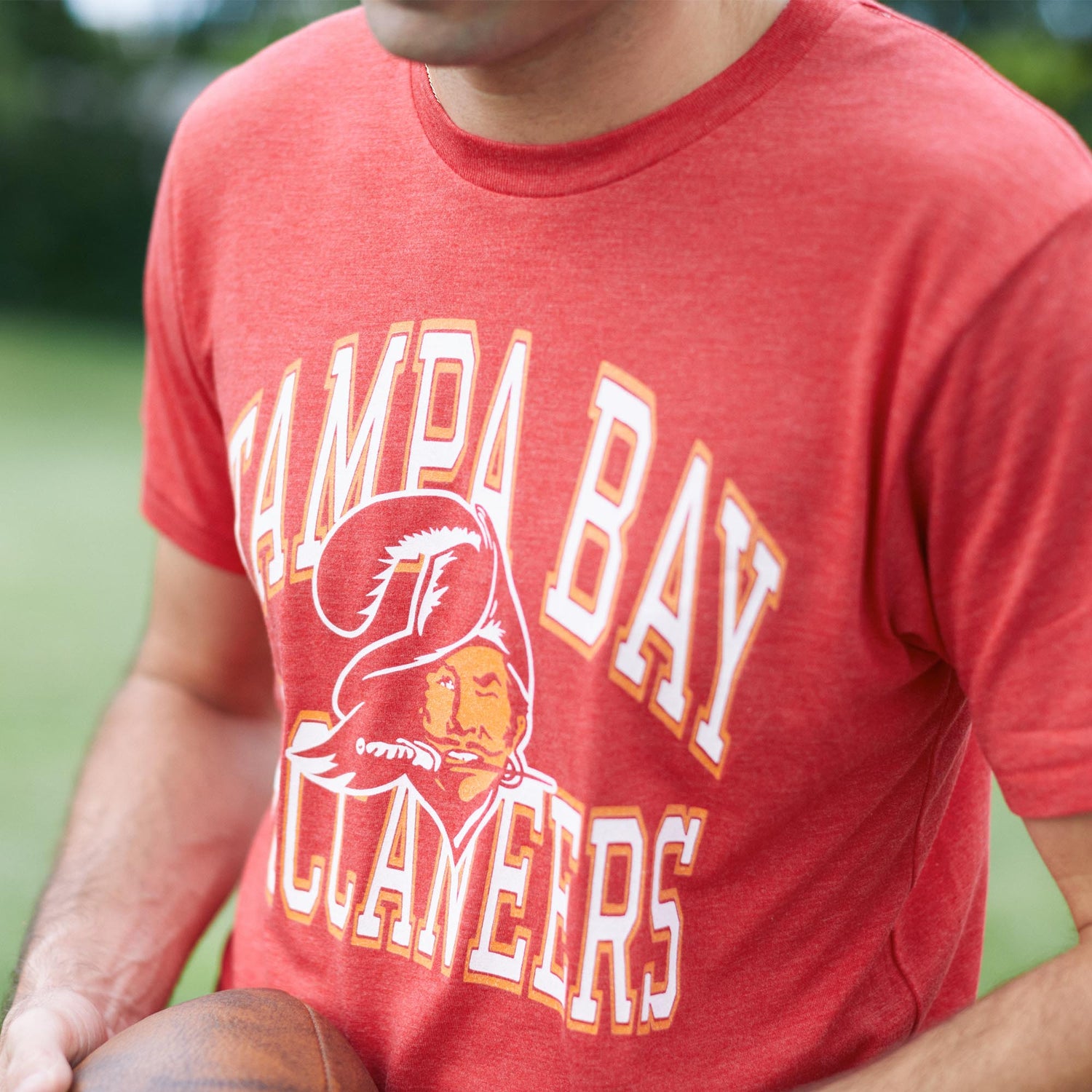 Tampa Bay Buccaneers '47 Throwback Club Football T-Shirt - Red