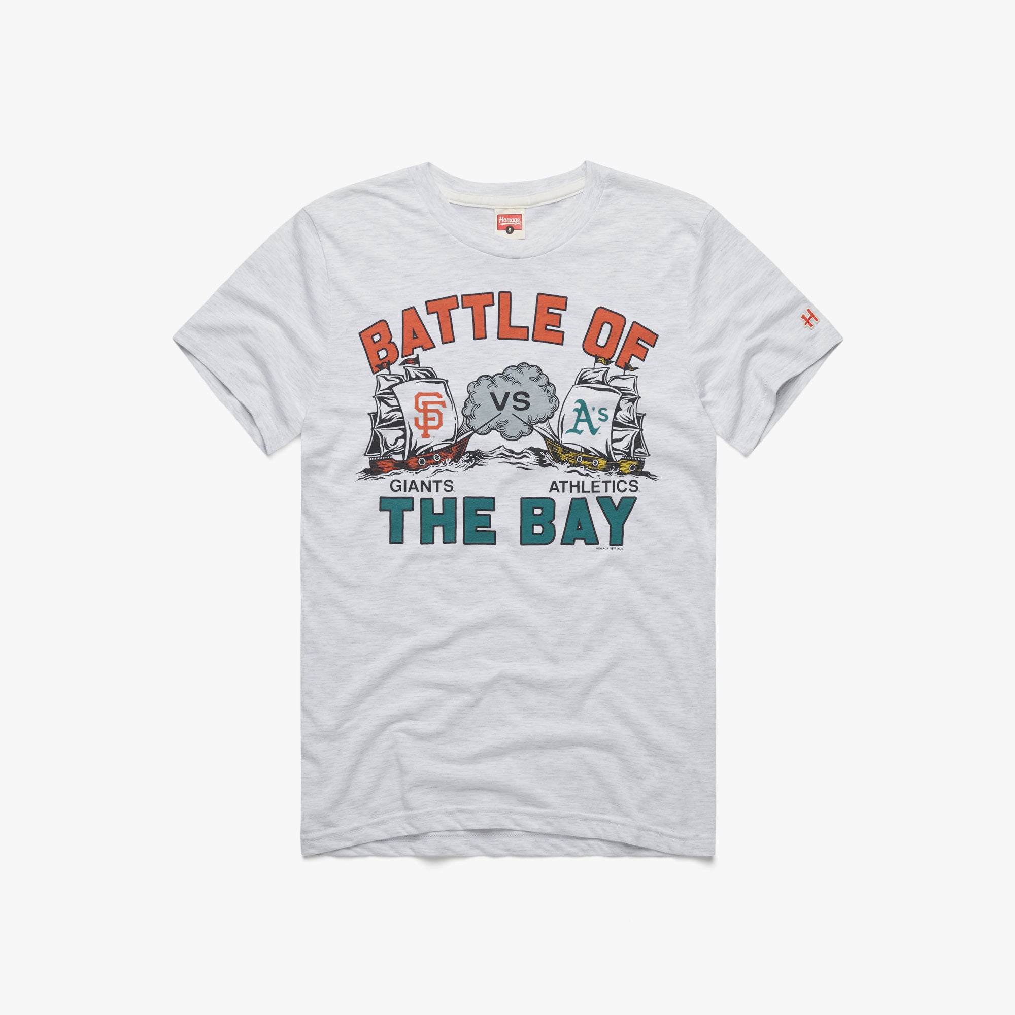 Battle ff The Bay SF Giants vs Oakland Athletics shirt, hoodie, sweater and  v-neck t-shirt