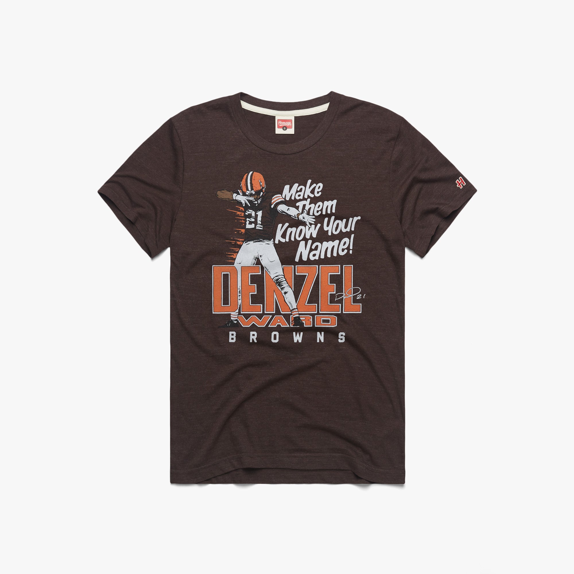 Cleveland Browns No21 Denzel Ward Men's Nike Leopard Print Fashion Vapor Limited Jersey Black
