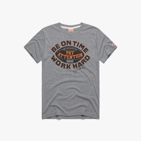 Unisex Homage Brown Cleveland Browns 2023 Battle of Ohio Tri-Blend T-Shirt