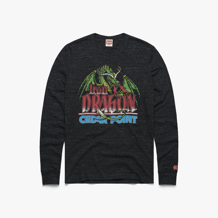 Cedar Point Iron Dragon Long Sleeve Tee