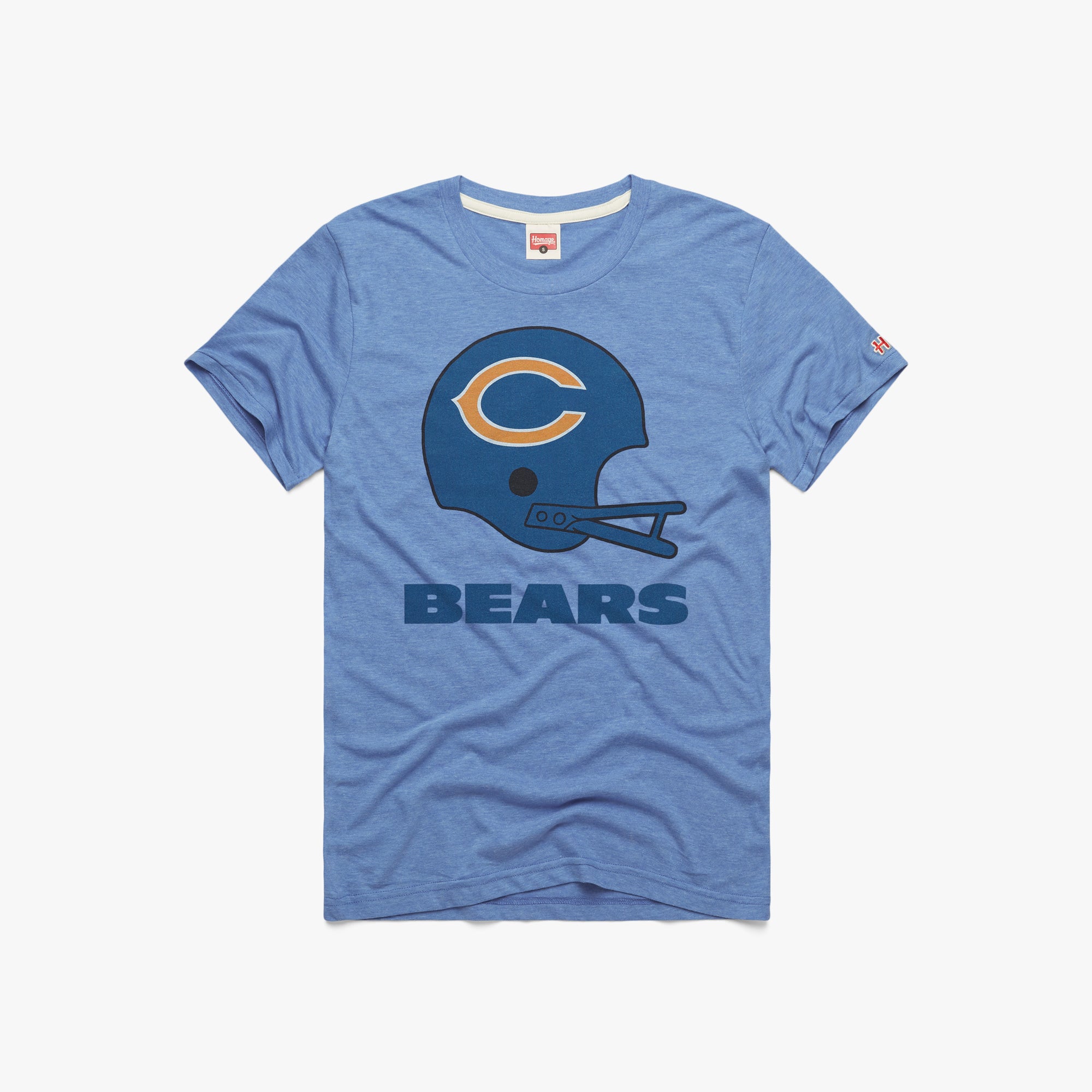 Chicago Bears Helmet Retro  Chicago Bears T-Shirt – HOMAGE