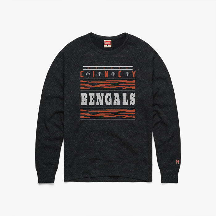 Cincinnati Bengals Holiday Crewneck