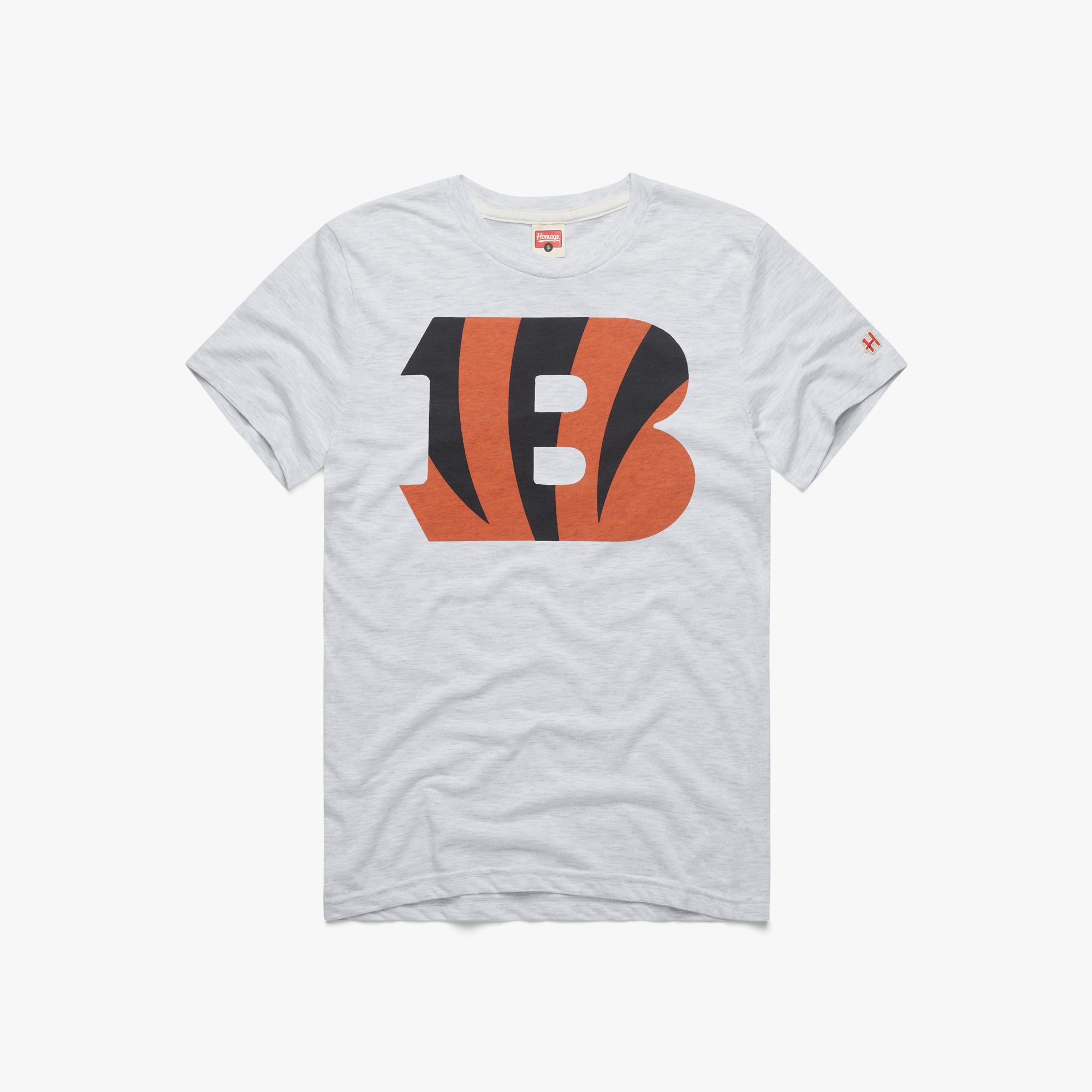 Cincinnati Bengals '21 Long Sleeve Tee from Homage. | Officially Licensed Vintage NFL Apparel from Homage Pro Shop.