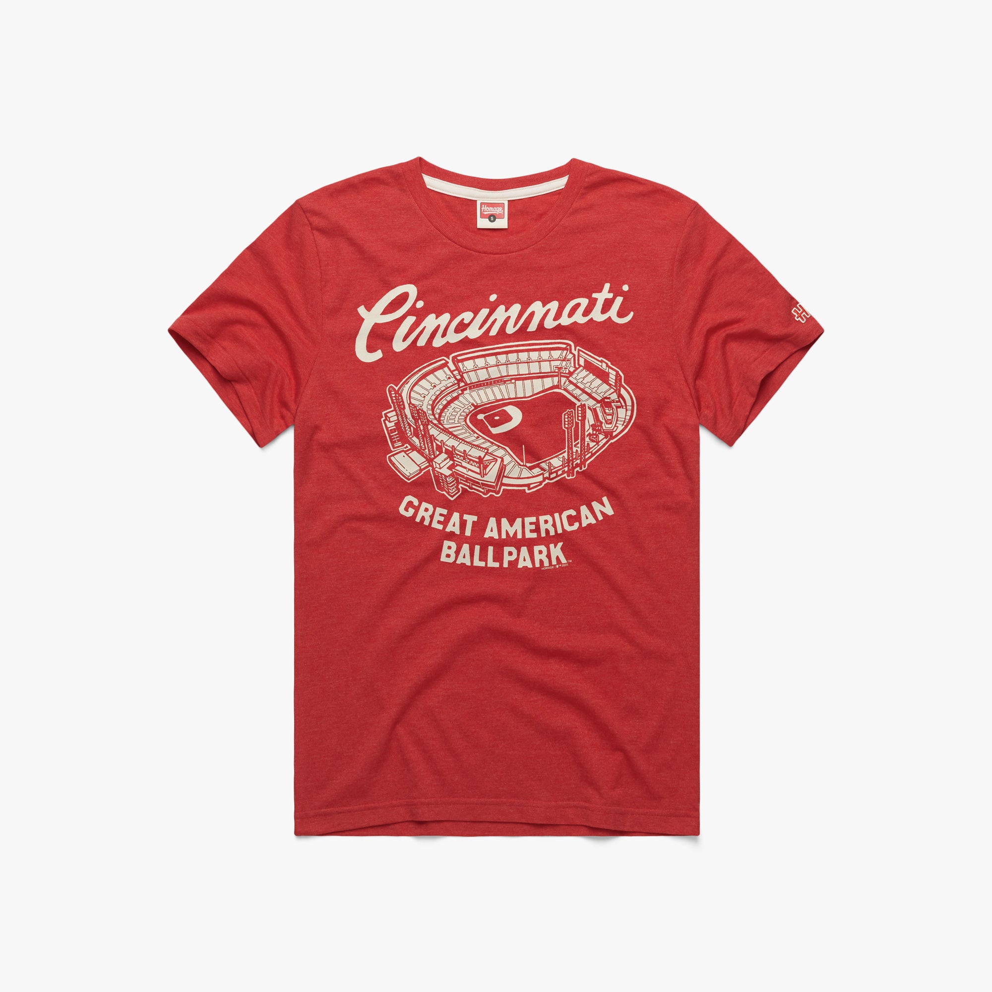 Cincinnati Reds Great American ball park Major league baseball logo shirt,  hoodie, sweater, long sleeve and tank top