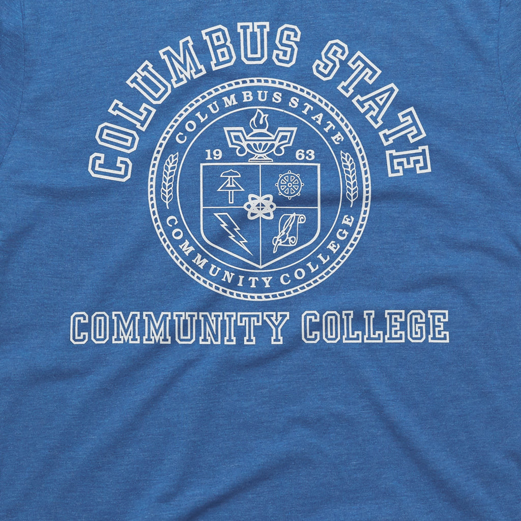 Columbus State Community College Crest Retro Columbus College T Shirt