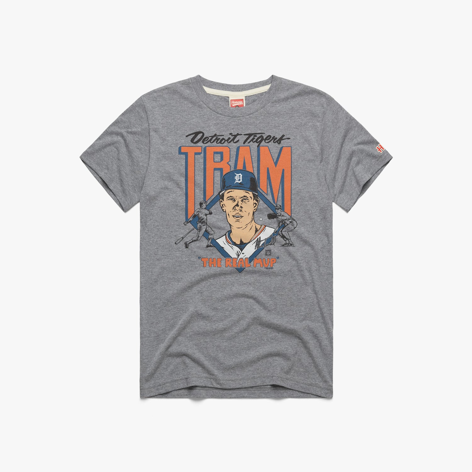 Detroit Tigers Alan Trammell  Retro Detroit Tigers T-Shirt – HOMAGE