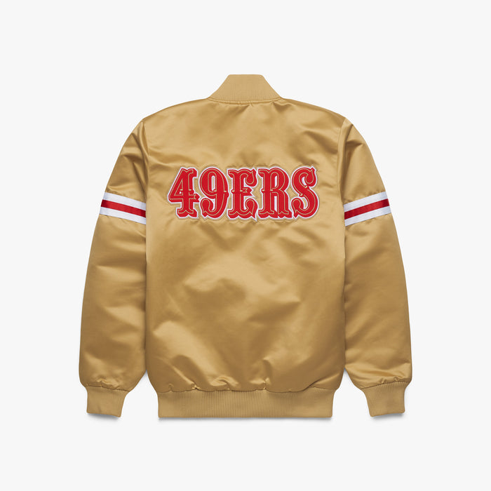 HOMAGE X Starter 49ers Heavyweight Satin Jacket