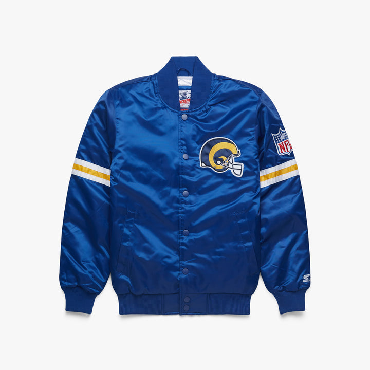 Los Angeles Rams Throwback Jacket - Size: S, NFL by New Era