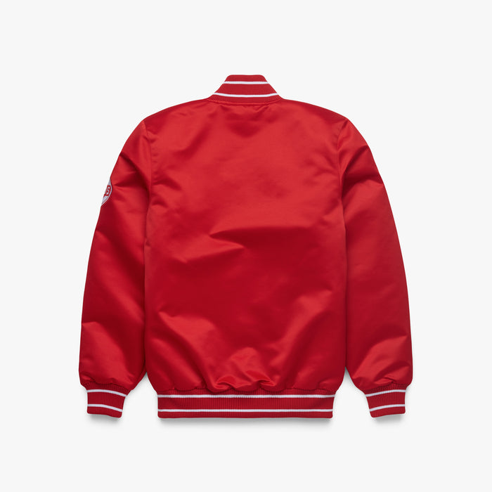 HOMAGE X Starter Reds Heavyweight Satin Jacket