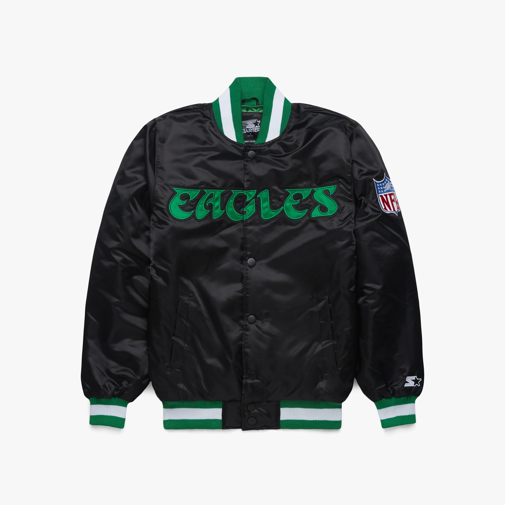 New eagles starter on sale jacket