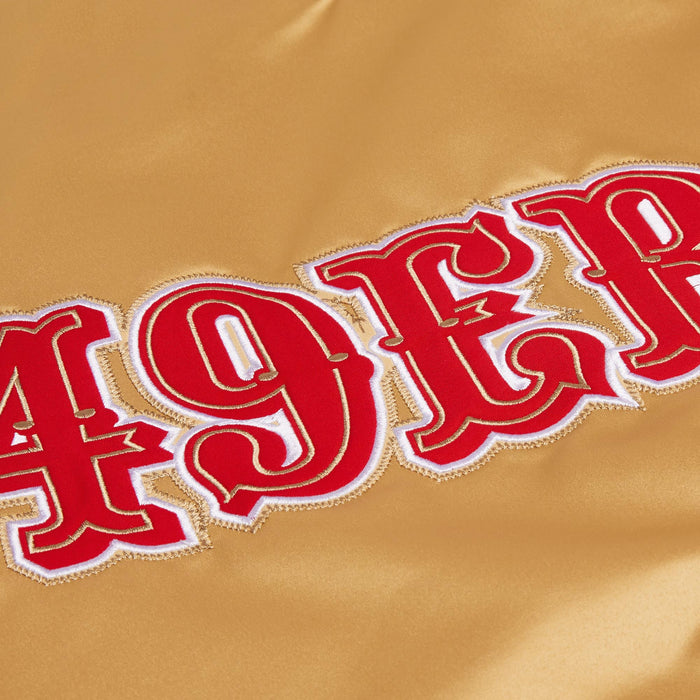 HOMAGE X Starter 49ers Heavyweight Satin Jacket