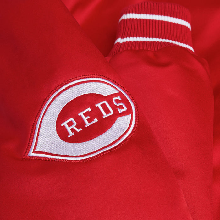 HOMAGE X Starter Reds Heavyweight Satin Jacket