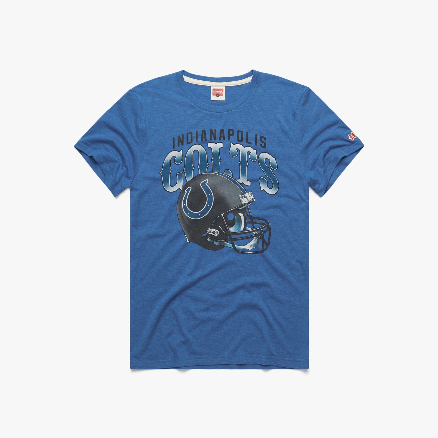 Indianapolis Colts Classic T-Shirt from Homage. | Officially Licensed Vintage NFL Apparel from Homage Pro Shop.