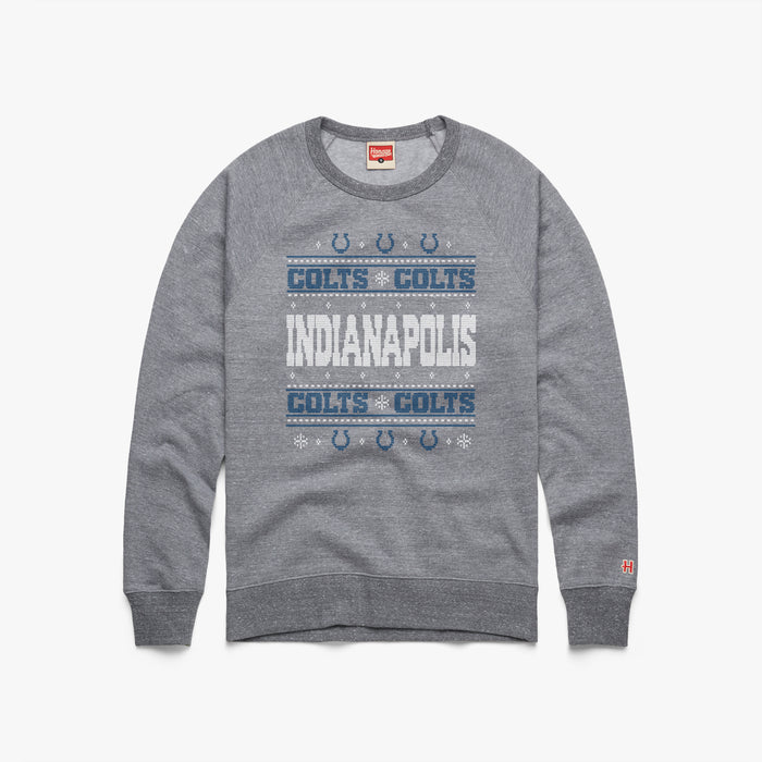 Indianapolis Colts Holiday Crewneck