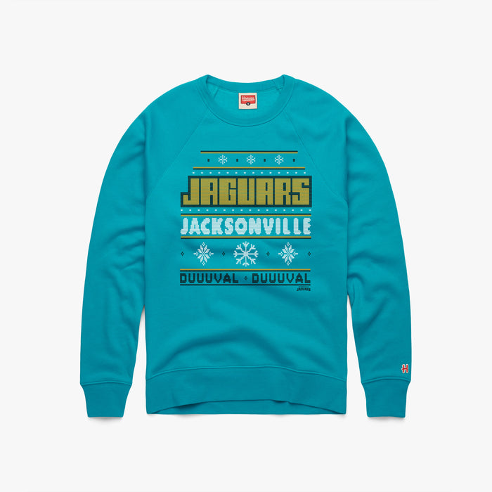 Jacksonville Jaguars Holiday Crewneck