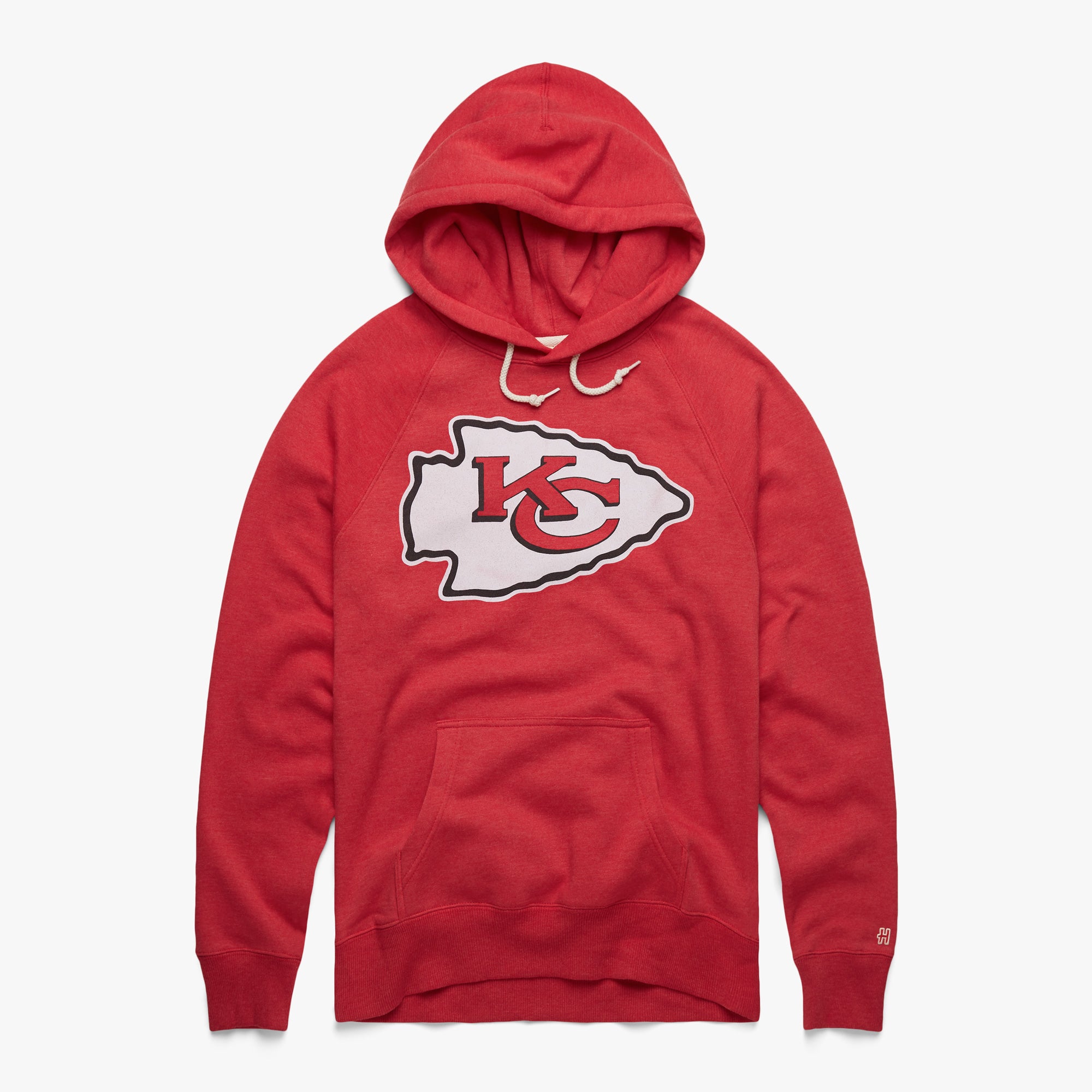 Kansas City Chiefs '72 Hoodie from Homage. | Officially Licensed Vintage NFL Apparel from Homage Pro Shop.