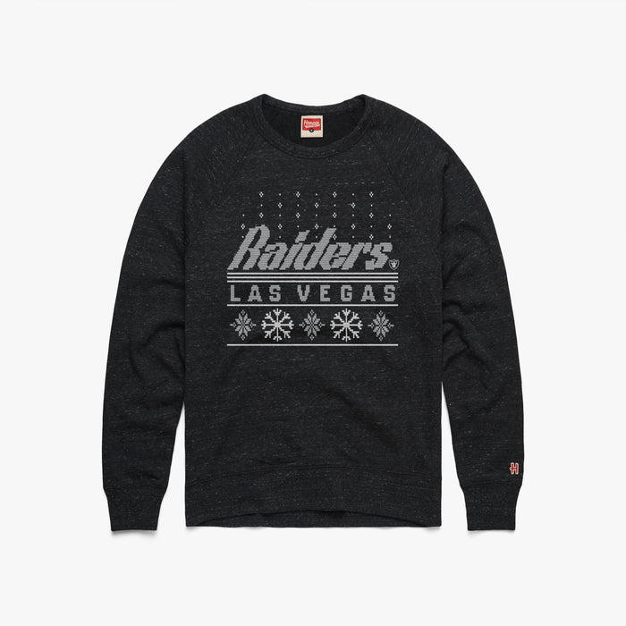 Las Vegas Raiders Holiday Crewneck