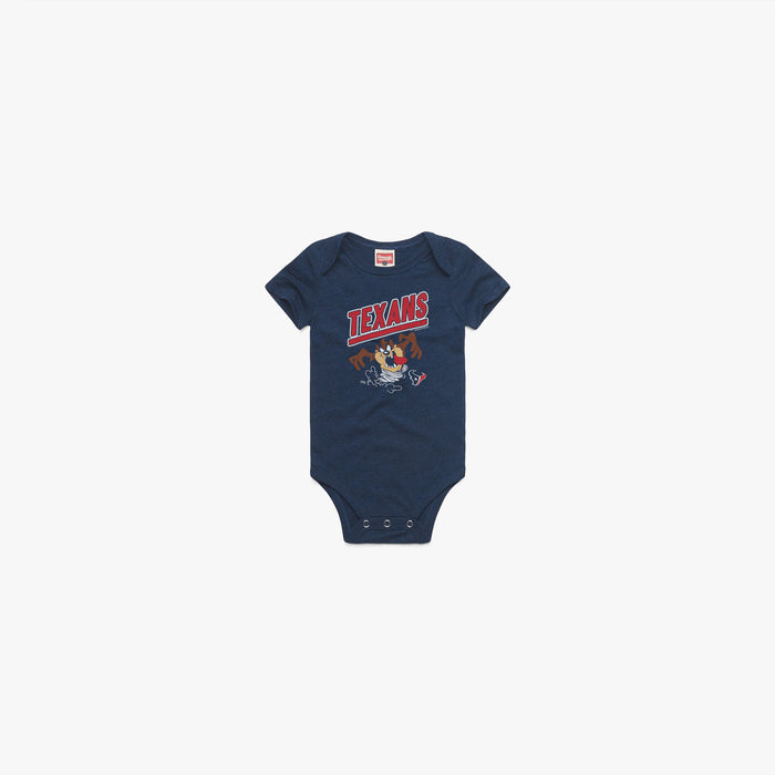 Looney Tunes Taz x Houston Texans Baby One Piece