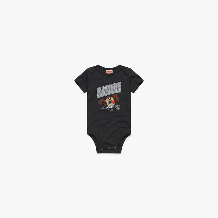 Looney Tunes Taz x Las Vegas Raiders Baby One Piece