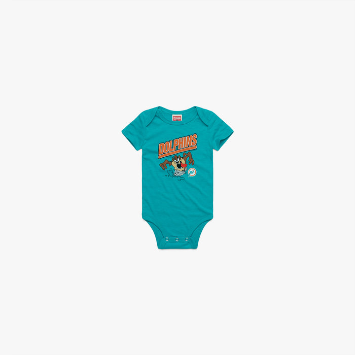 Looney Tunes Taz x Miami Dolphins Baby One Piece